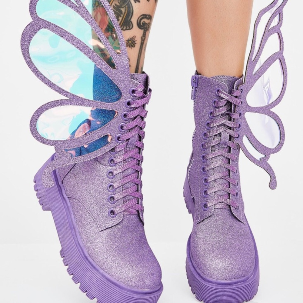 DollsKill Club Exx Fairy Boots